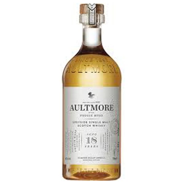 AULTMORE OF THE FOGGIE MOSS SCOTCH SINGLE MALT SPEYSIDE 92PF 18YR 750ML