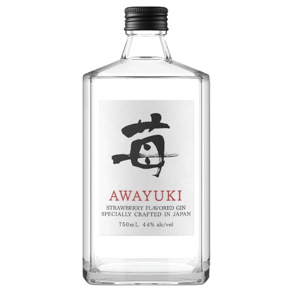 AWAYUKI GIN STRAWBERRY FLAVORED JAPAN 750ML